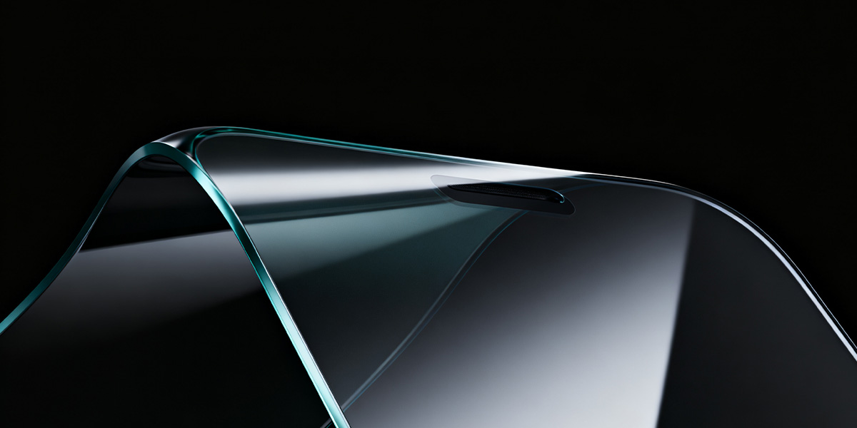 手机曲面玻璃背板