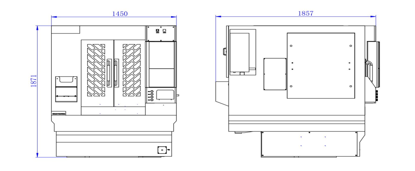 双头刀库机 双头刀库机