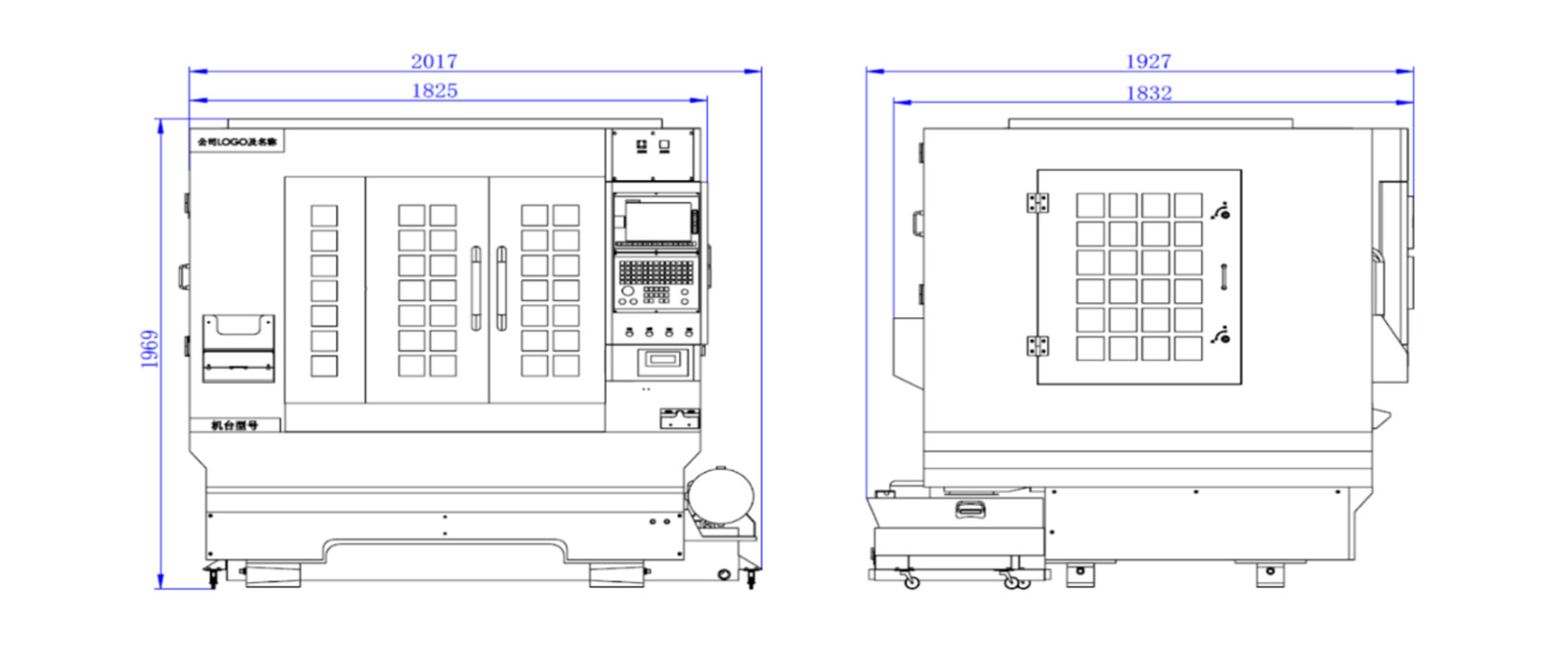 三头刀库机 三头刀库机