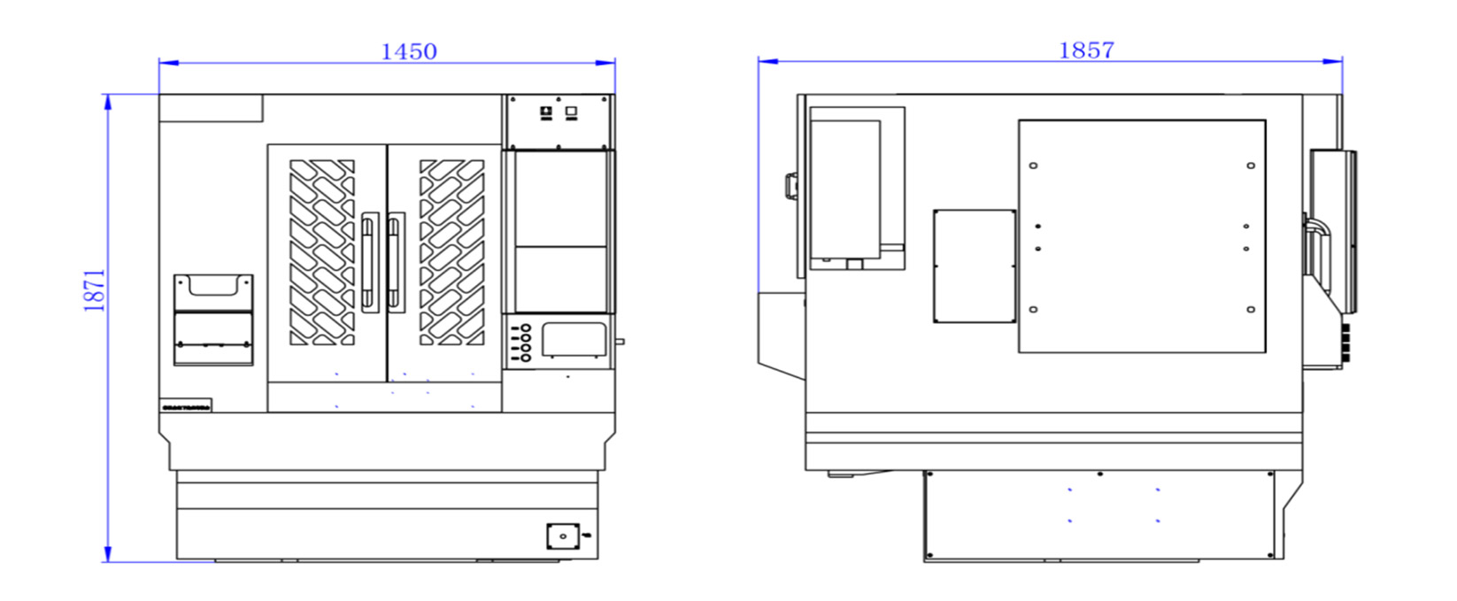 双头刀库精雕机