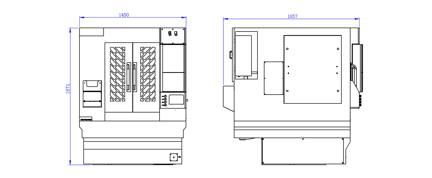 双头刀库精雕机