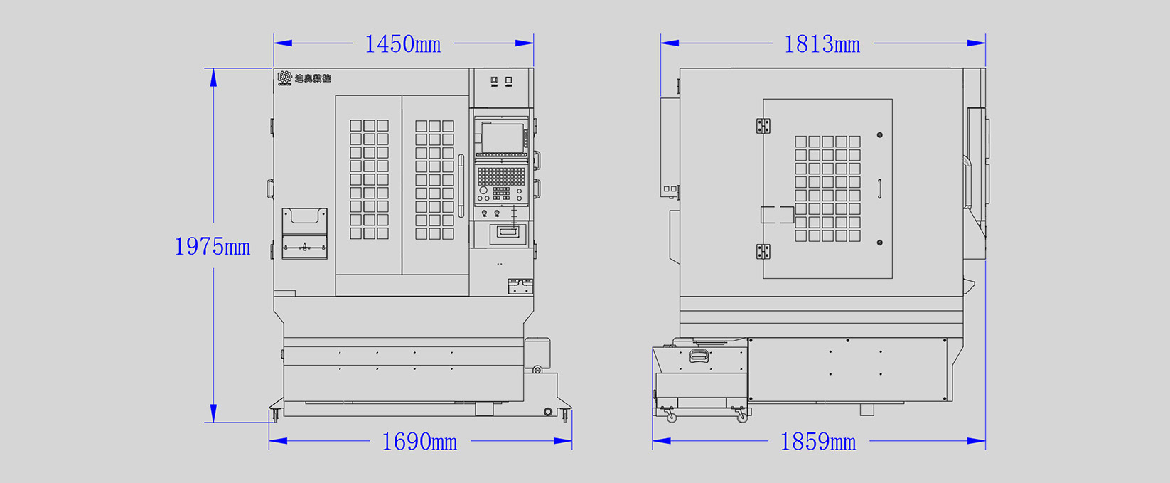 六头全罩刀库机 六头全罩刀库机