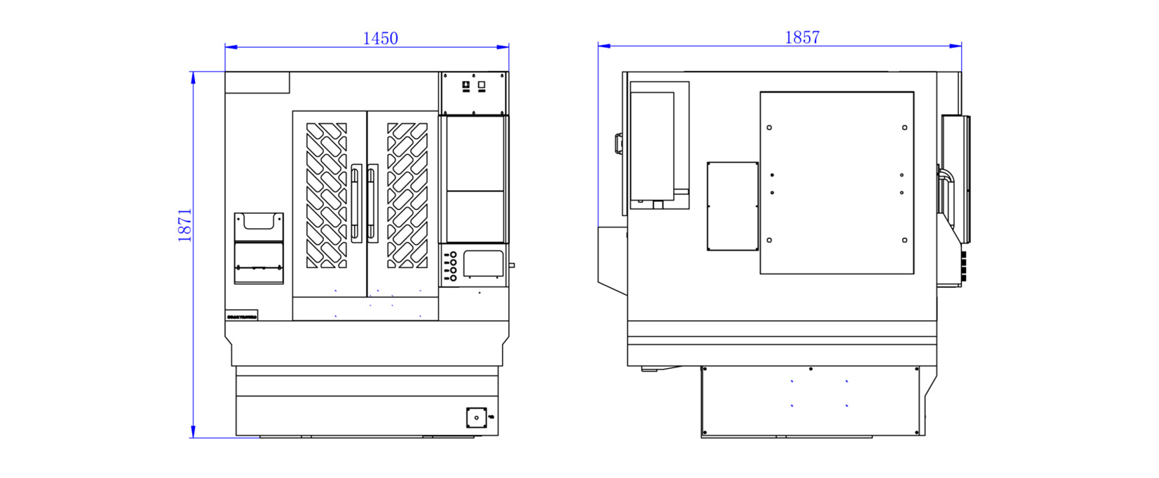 双头全罩精雕机