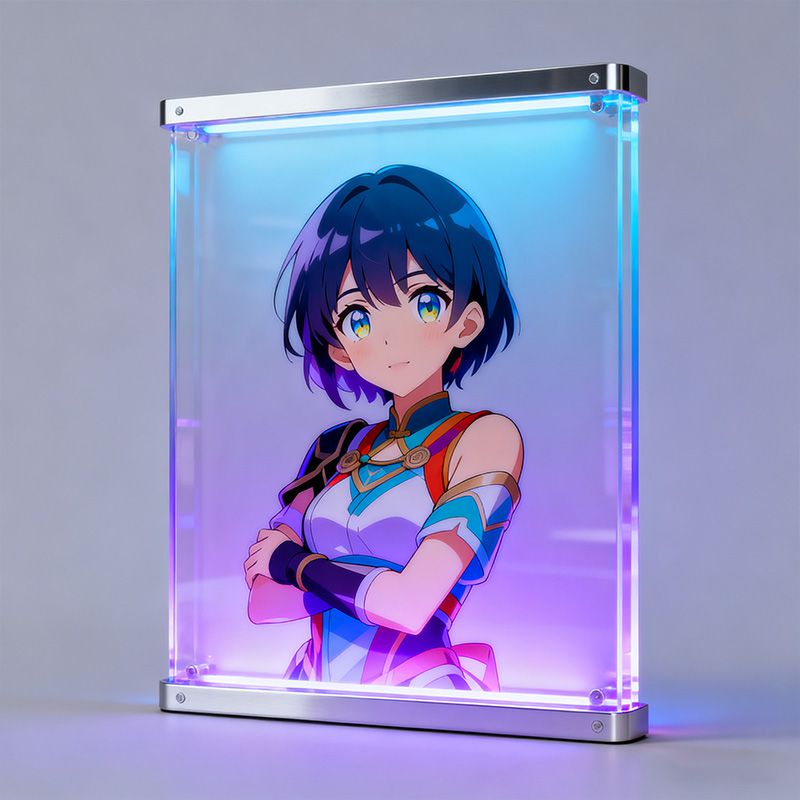 动漫主题灯箱面板